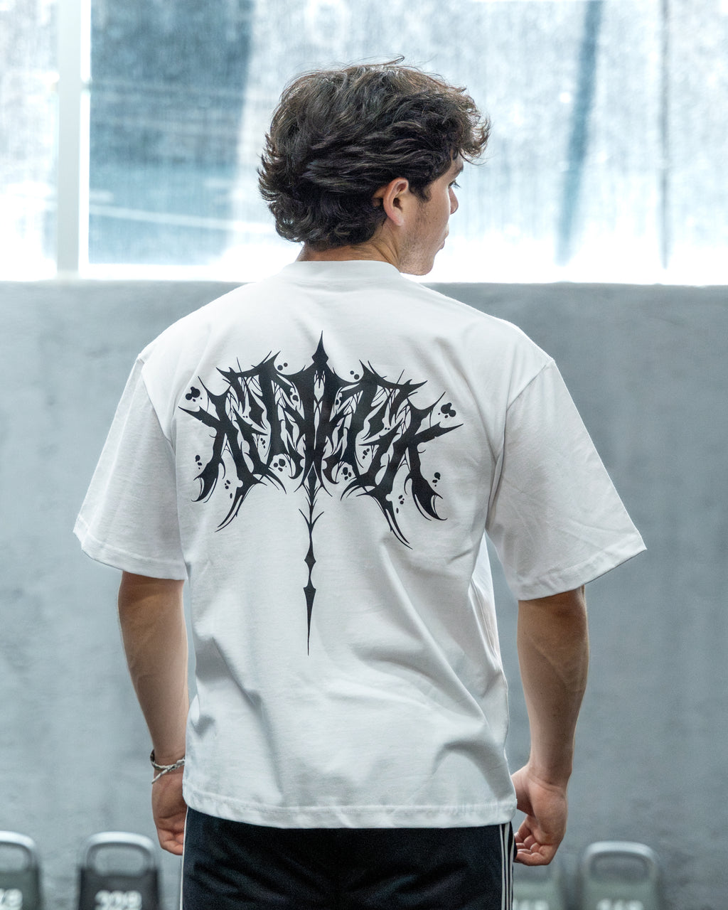 WHITE VENGANCE OVERSIZE T-SHIRT