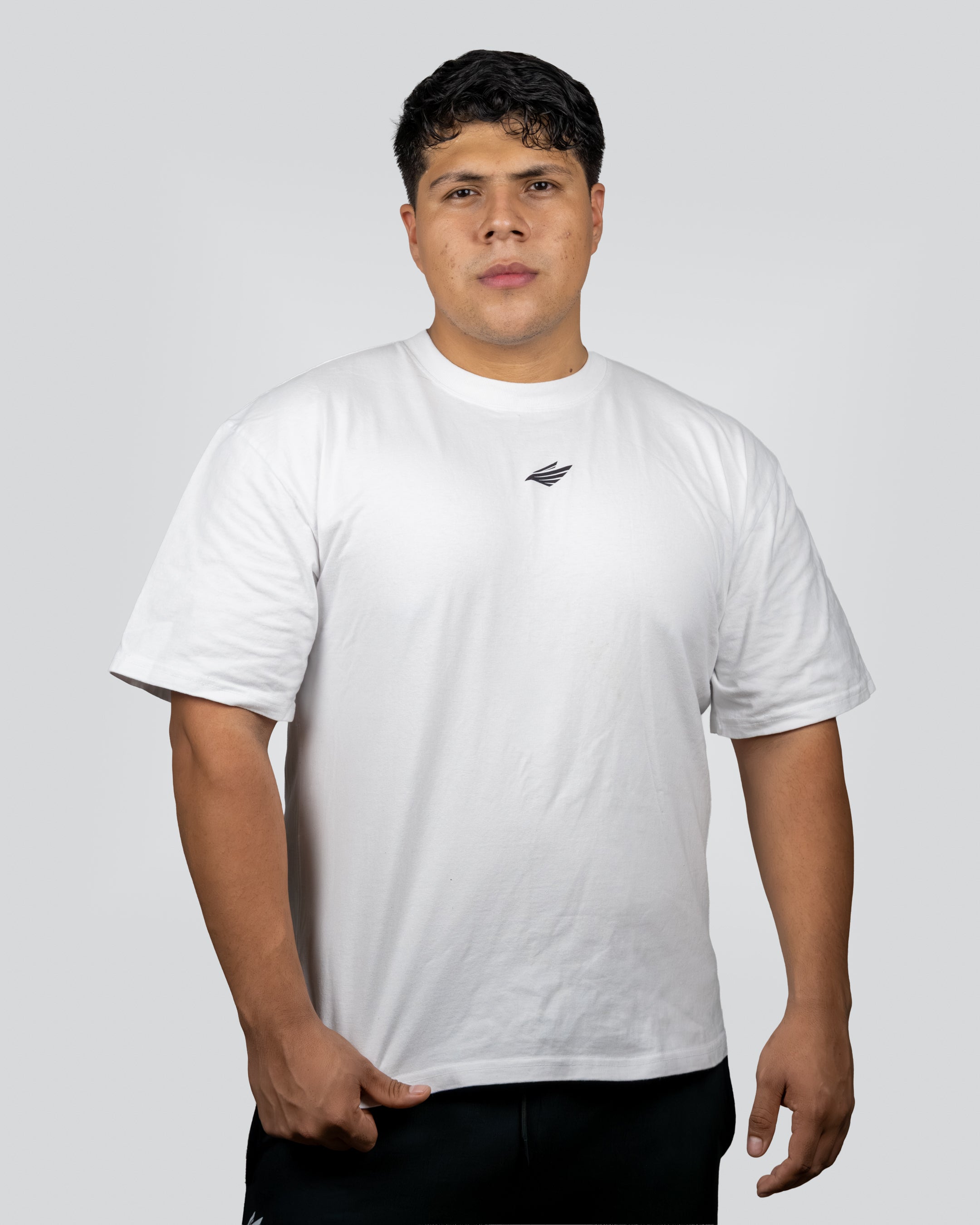 WHITE VENGANCE OVERSIZE T-SHIRT